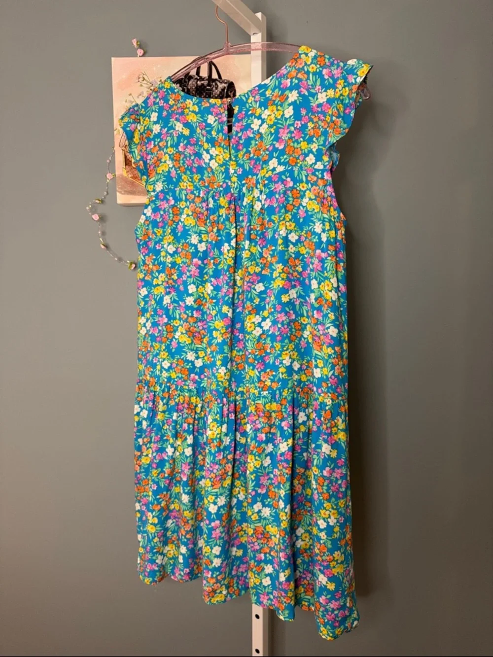 154 • Savanna Jane Embroidered Blue & Yellow Floral Sundress - Picture 7 of 7